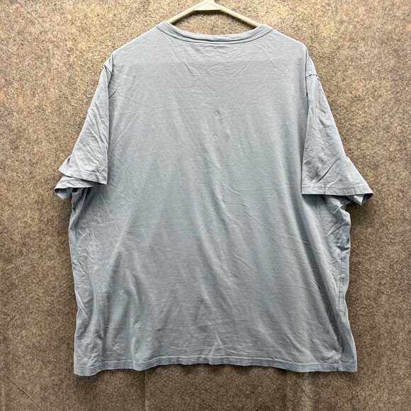 Mott & Bow Shirt Mens XXL Blue Short Sleeve Lightweight Cotton Crewneck Tee - Picture 2 of 10